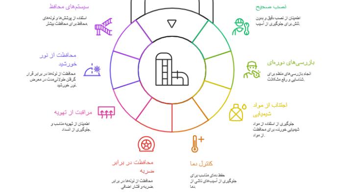 طول عمر پلیمر گلپایگان