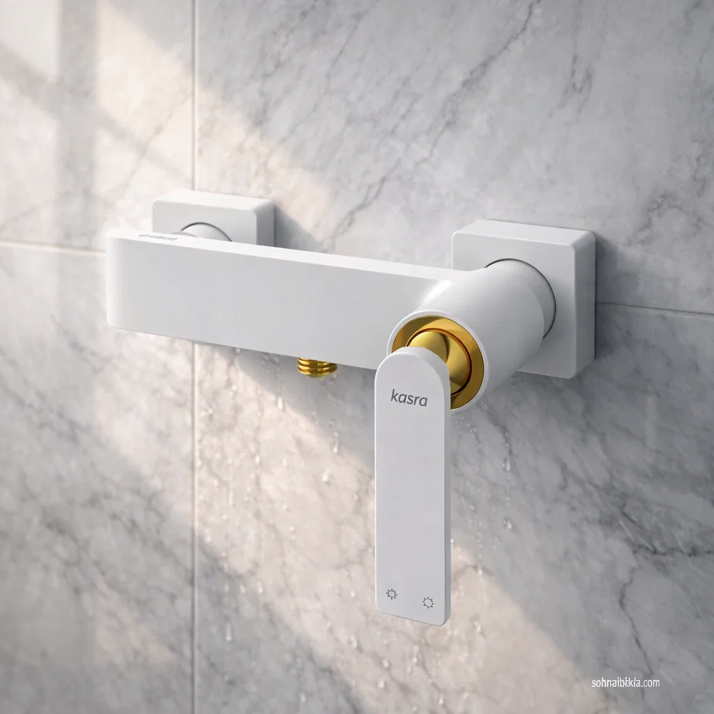 شیر توالت کسری آمازون سفید طلایی