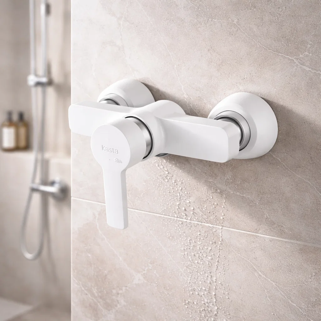 شیر توالت کسری امگا سفید