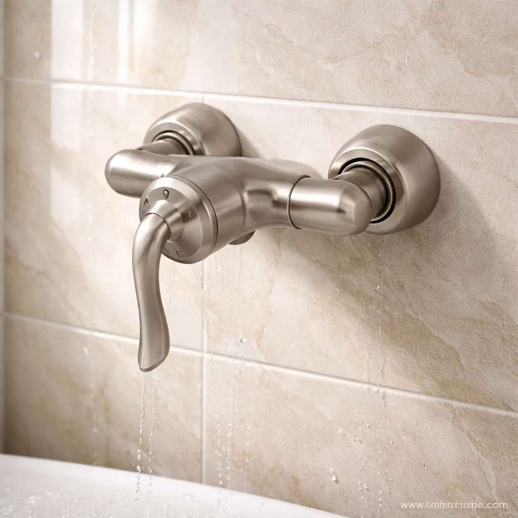 شیر توالت کسری دانوب کروم مات