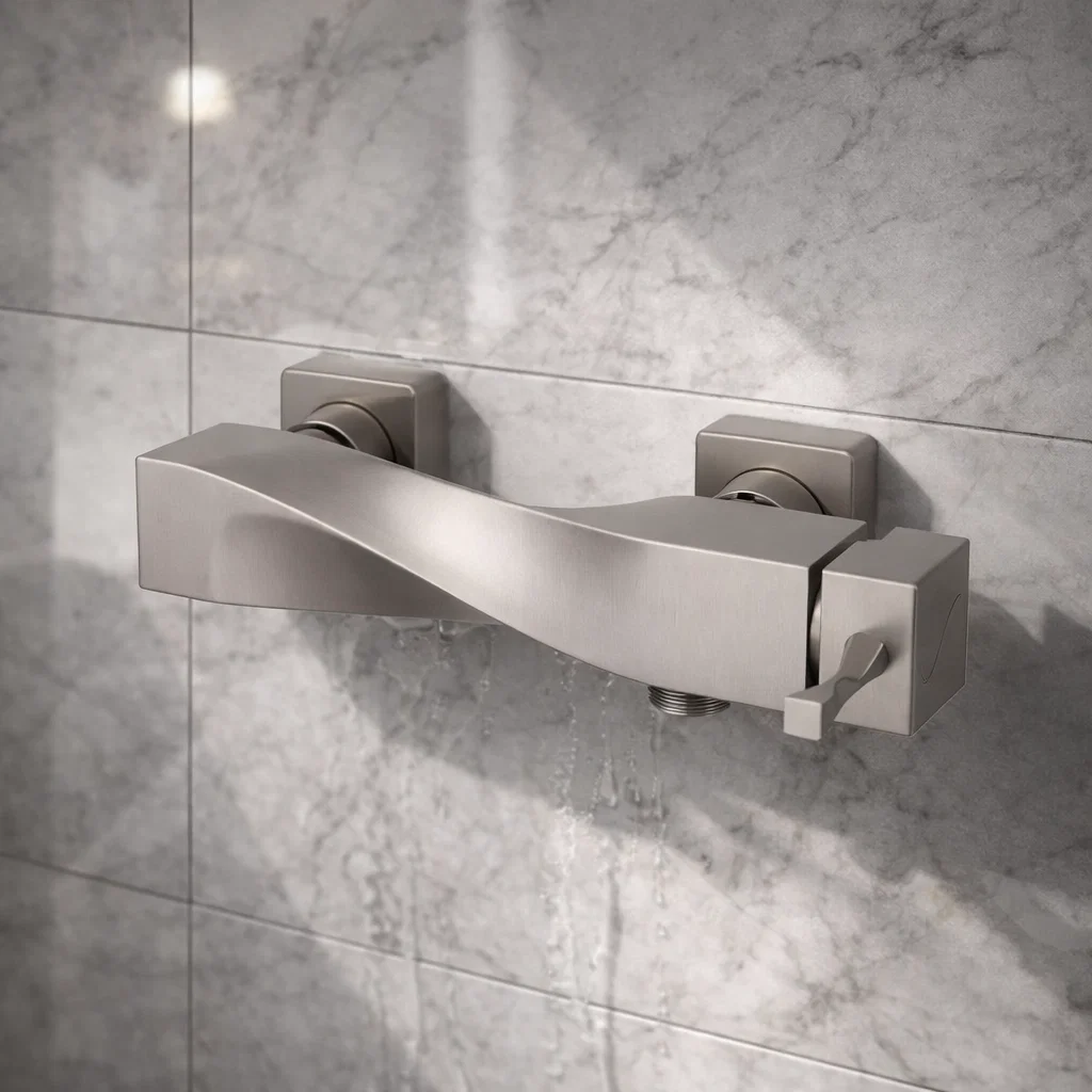 شیر توالت کسری فیلادلفیا کروم مات