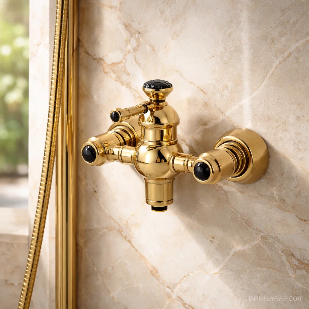 شیر توالت کسری ورسای طلایی