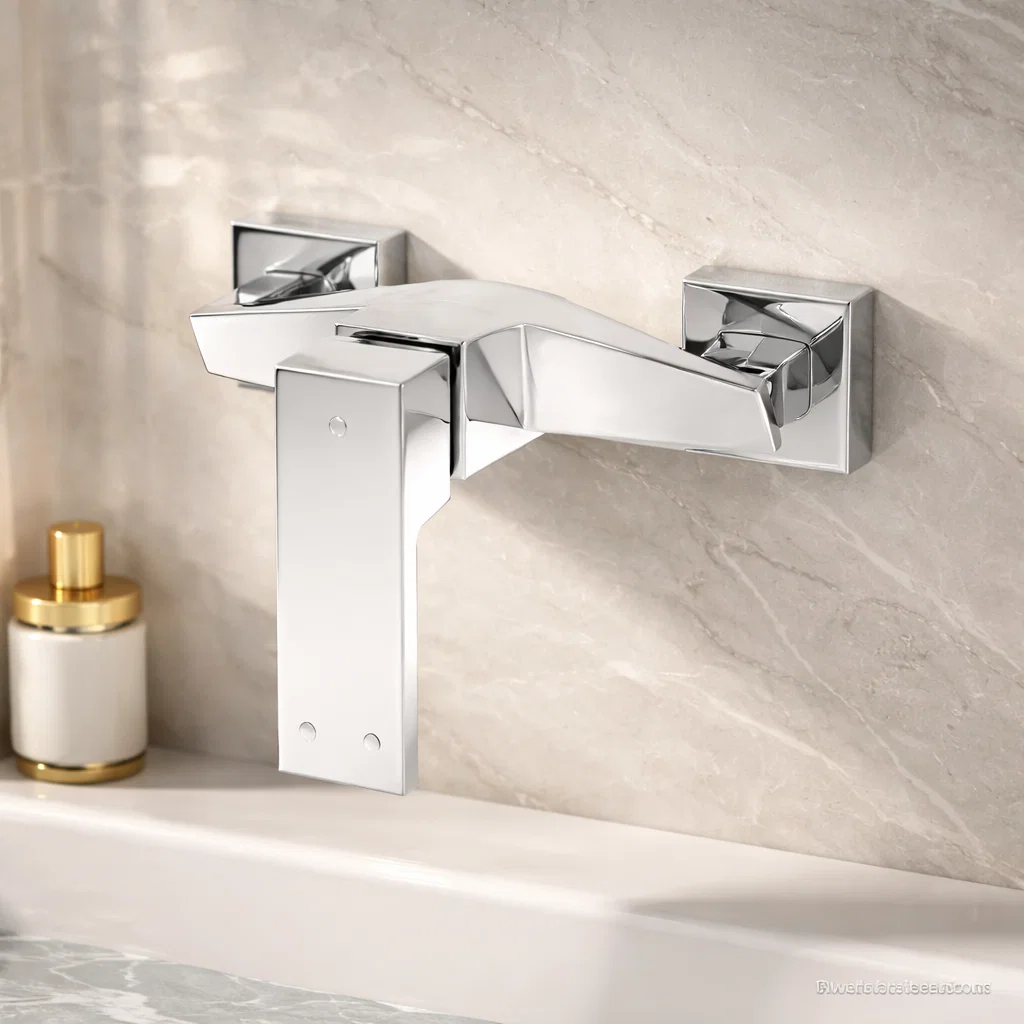 شیر توالت کسری کنکورد کروم