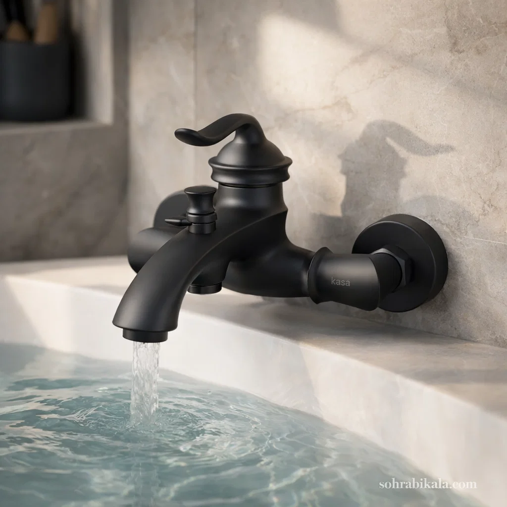 شیر حمام کسری دانوب مشکی