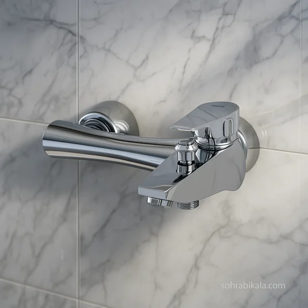 شیر حمام کسری الیزابت کروم