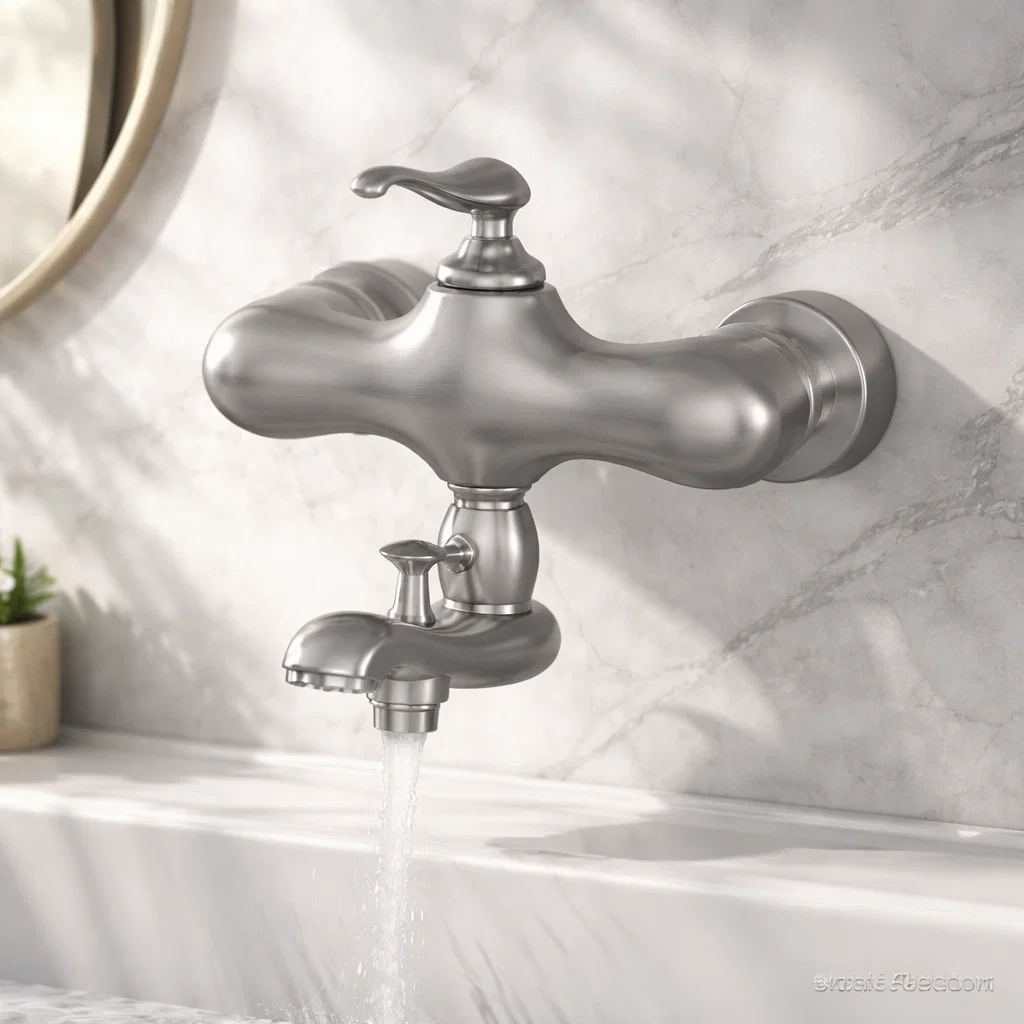 شیر حمام کسری پالرمو کروم مات