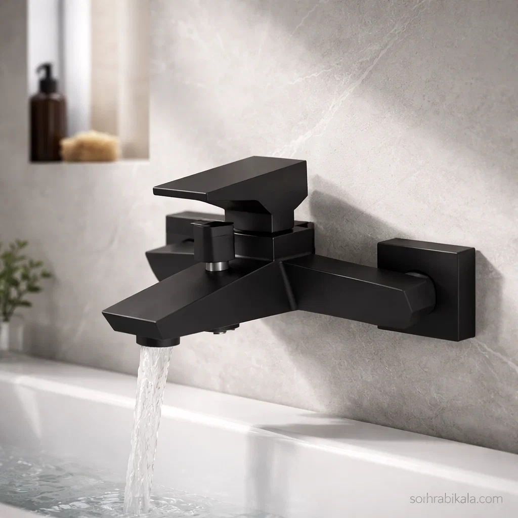 شیر حمام کسری کنکورد مشکی