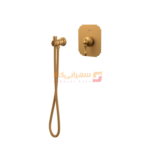 شیرآلات-توکار-کسری-مدل-ناپل-توالت-طلایی-مات