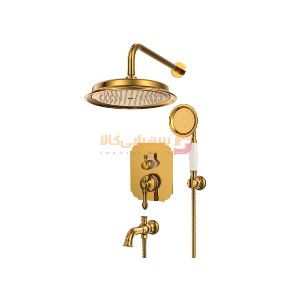 شیرآلات-توکار-کسری-مدل-ناپل-حمام-تیپ-4-طلایی